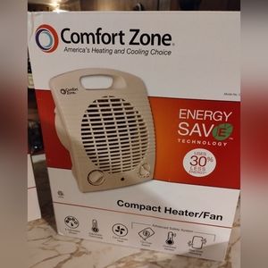 Comfort Zone compact heater/fan